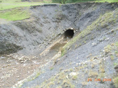 
Culvert above Lower Varteg Colliery, June 2008